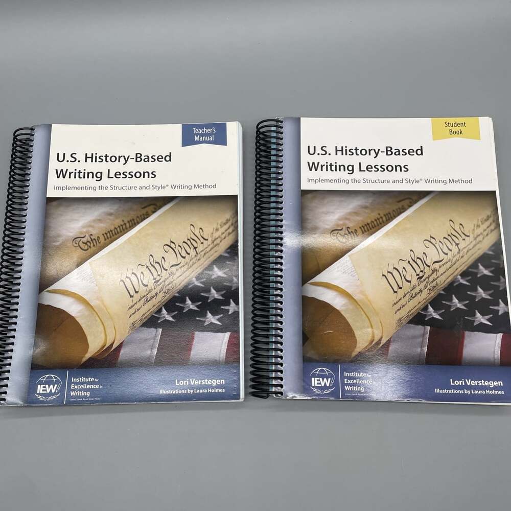 IEW US History-Based Writing Lessons, Teacher's Manual & Student Book, 2nd Ed